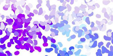 Açık mavi, soyut şekilli kırmızı vektör deseni. Basit bir şekilde gradyan olan renkli soyut biçimler. İşiniz için akıllı tasarım.