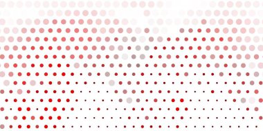 Dairesel açık kırmızı vektör şablonu. Renkli çember şekilli modern soyut illüstrasyon. İş ilanları için şablon.