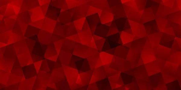 Texture Vectorielle Rouge Clair Avec Style Poly Avec Cubes Illustration — Image vectorielle
