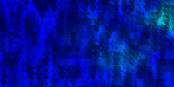 Modèle Vectoriel Bleu Clair Avec Lignes Triangles Illustration Colorée Avec — Image vectorielle