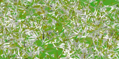 Açık gri arka planda üçgenler ve çizgiler var. Soyut tarzda, üçgen ve çizgilerle basit bir tasarım. Duvar kağıtlarınız için tasarım.