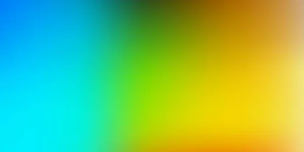 Hellblaue Gelbe Vektorgradienten Unschärfevorlage Leuchtend Bunte Unschärferelation Abstraktem Stil Intelligente — Stockvektor