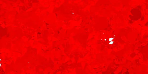 Светло Красный Векторный Фон Треугольниками Линиями Простой Дизайн Абстрактном Стиле — стоковый вектор