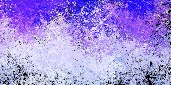 Modèle Vectoriel Violet Foncé Avec Sphères Illustration Abstraite Avec Des — Image vectorielle