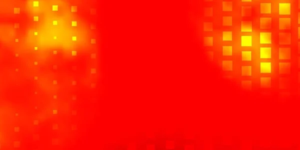 Světle Oranžový Vektorový Obrazec Čtvercovém Stylu Ilustrace Sadou Přechodových Obdélníků — Stockový vektor