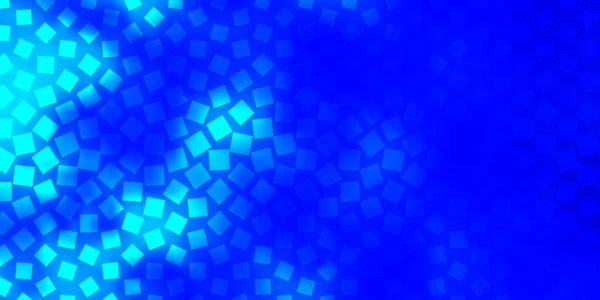 Licht Blue Vector Achtergrond Met Rechthoeken Abstracte Gradiënt Illustratie Met — Stockvector