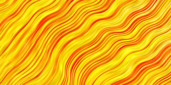 Heller Orangefarbener Vektorhintergrund Mit Schiefen Linien Bunte Abstrakte Illustration Mit — Stockvektor