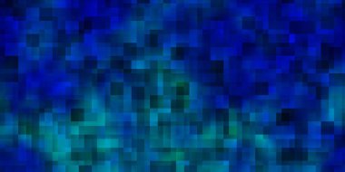 Dikdörtgenli hafif BLUE vektör arka planı. Soyut tarzda dikdörtgenleri olan modern tasarım. İş broşürleri, broşürler için desen