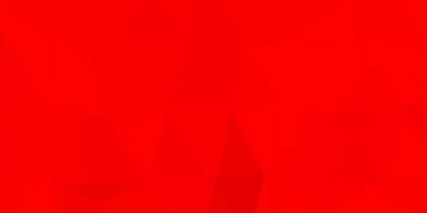 Textura Triângulo Vetor Vermelho Claro Ilustração Estilo Vidro Quebrado Com — Vetor de Stock
