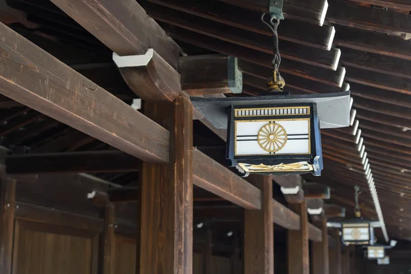 Japanese lamp Decoration at Meiji Jingu Shrine, Harajuku, Tokyo — Stock Photo, Image