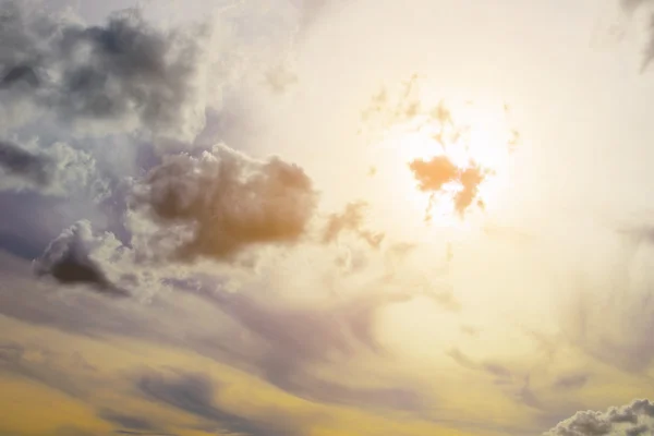 Himmel mit Wolken, Wolkenlandschaft — Stockfoto
