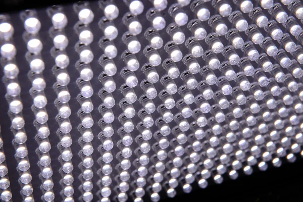 Nahaufnahme von beleuchtetem LED-Licht — Stockfoto