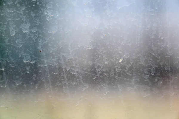 Close View Dirty Window Background Texture — Stock Photo, Image