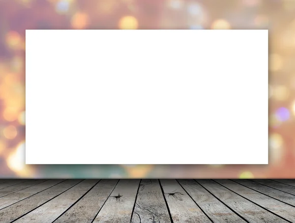 Bokeh arka plan üzerinde boş çerçeve