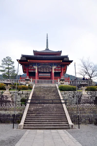 Kiyomizu-dera Rozciągacz w Kioto, Japonia — Zdjęcie stockowe