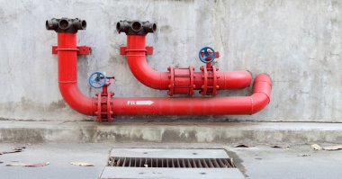 Yangın muslukları Duvar