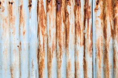 Yakın kadar galvanizli demir paslı plaka, doku arka plan