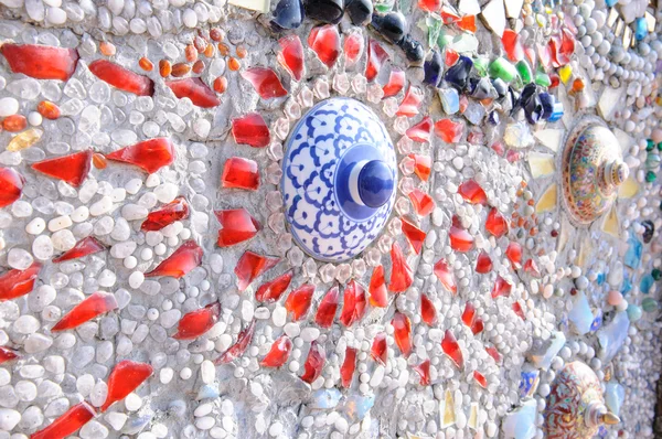 Colorful crystal art at Phasornkaew Temple Khao Kho, Phetchabun,Thailand — Stock Photo, Image