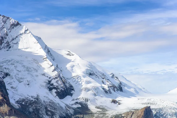 Vista montanha do Glaciar Franz Josefs Hohe, Parque Nacional Hohe Tauern, Áustria — Fotografia de Stock
