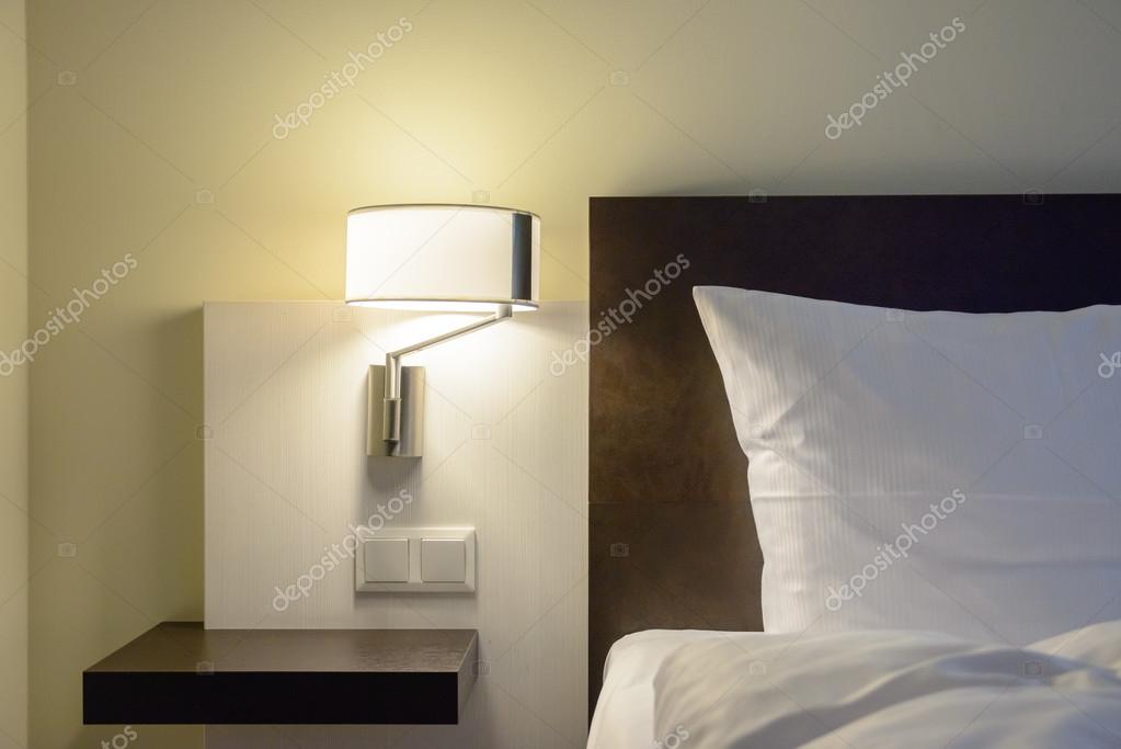Fali lámpa, modern hálószoba — stock fotó © bigy00 #70125937 Hálószoba lámpa