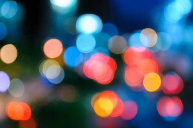 soyut bokeh ışıkları arkaplanı.