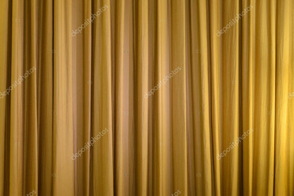 Gold Vorhang Hintergrund — Stockfoto © Bigy00