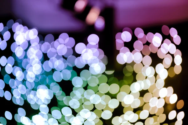 Abstract bokeh lights background. — Stock Photo, Image