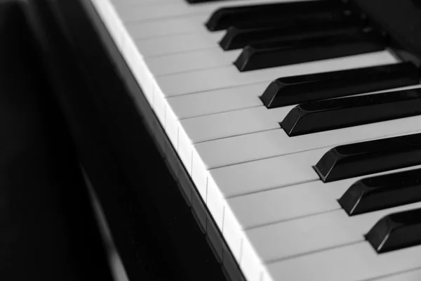 Close-up piano keys. Stock Image