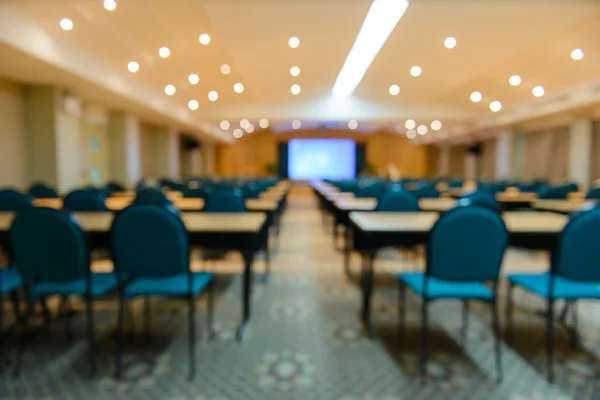 Boş Toplantı veya konferans Oda için arka plan bulanık.