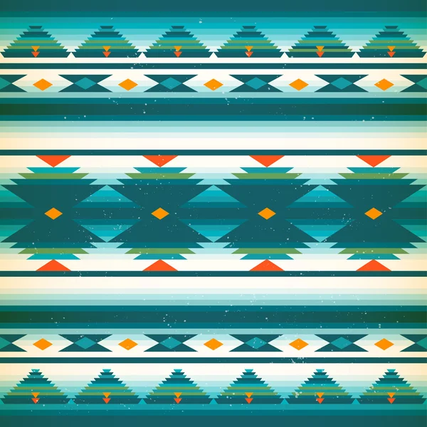 Patrón nativo americano. Vector american Indians background. Textil étnico . — Vector de stock