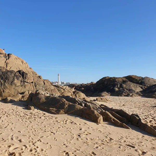 De belles pierres sur la plage — Photo