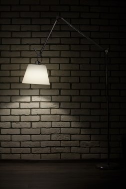 tuğla Oda zemin lambası