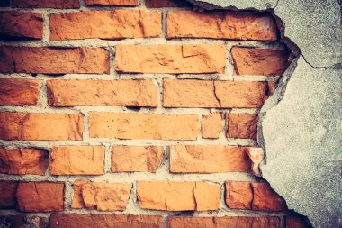 beton tuğla duvar arka plan kırık