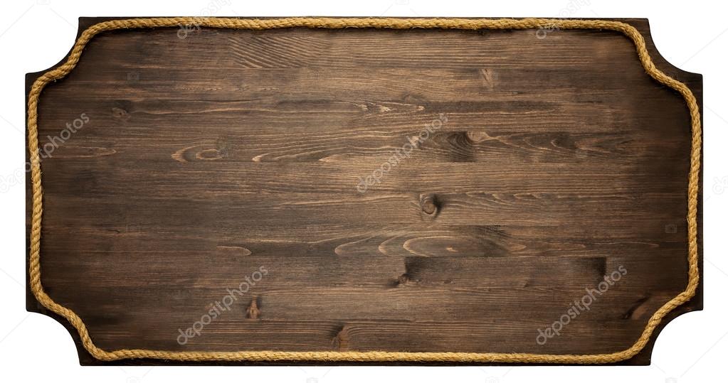 Wooden Picture Frame Background