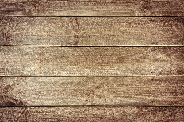 Rustic wood background from horizontal wooden boards with nails — Stock Photo, Image