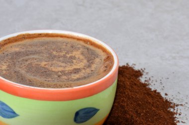 Kapalı kahve bardağı..