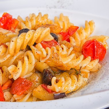 patlıcanlı makarna