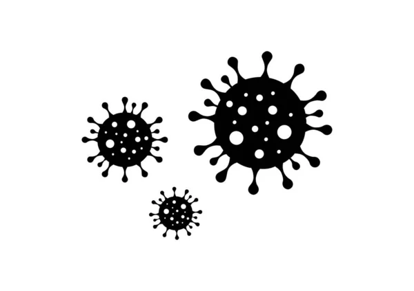 Coronavirus Cell Icon Covid Sars Cov — стоковое фото