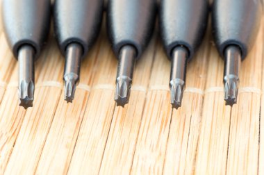 Değerli torx tornavida üst üste ipuçları