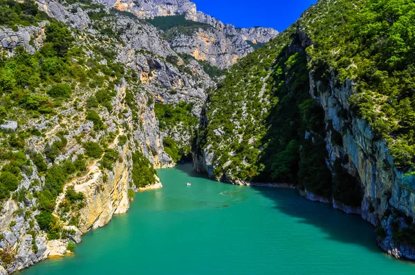 Gorges Verdon Dans Les Alpes Haute Provence — Fotografia de Stock