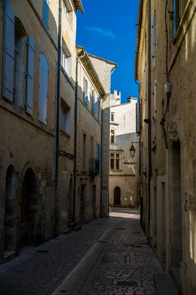 Uzs Duchy Occitanie Bölgesindeki Tarihi Gard Şehri — Stok fotoğraf