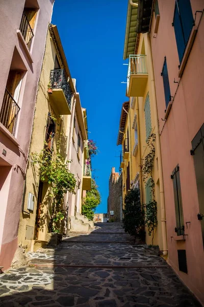 Collioure Dorf Der Vermeille Küste Okzitanien — Stockfoto