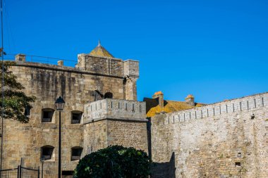 Saint-Malo, Ille-et-Vilaine, Brittany 'deki güçlendirilmiş kasaba..