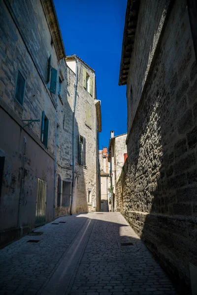 Uzs Fransa Nın Occitanie Bölgesindeki Gard Şehri — Stok fotoğraf