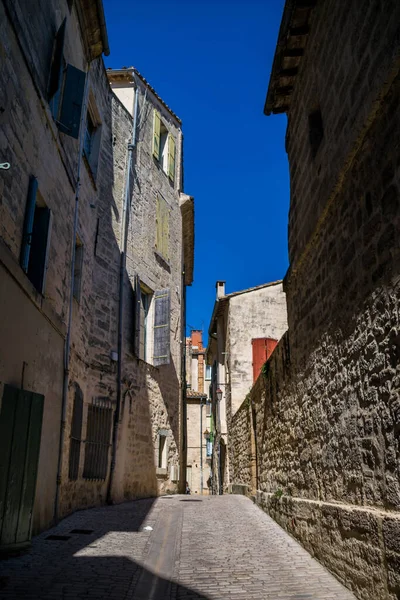 Uzs Città Gard Nella Regione Occitanie Francia — Foto Stock