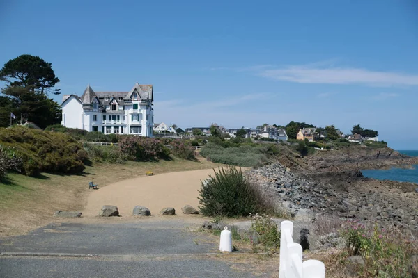 Saint Quay Portrieux Byn Vid Kusten Engelska Kanalen Frankrike — Stockfoto