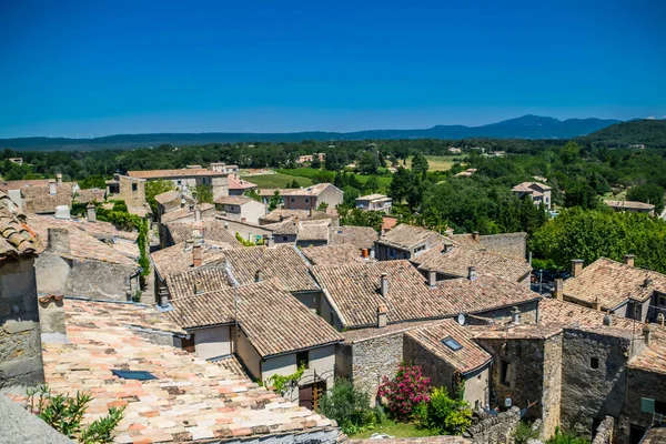 Grignan, Auvergne-Rhne-Alpes, Fransa 'daki ortaçağ köyü Drme,
