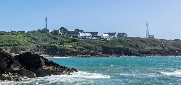 Conquet Kuststad Finistre Bretagne Frankrike — Stockfoto