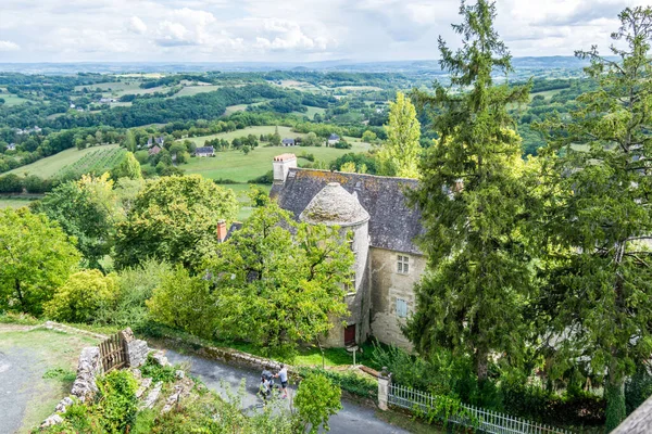 Turenne Középkori Falu Egy Község Corrze Nouvelle Aquitaine Régióban Franciaország — Stock Fotó