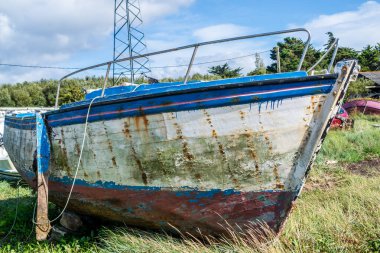 İngiltere, Fransa 'daki tekne mezarlığı..
